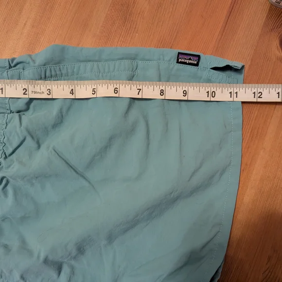 Patagonia Women's Athletic Shorts - Light Blue - Picture 2 of 4